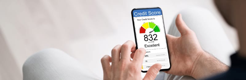 perfect credit score of 850