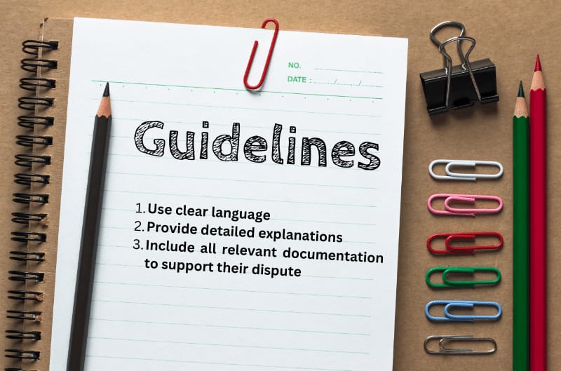 An image of a handwritten 609 letter, following the guidelines for writing a persuasive 609 letter.